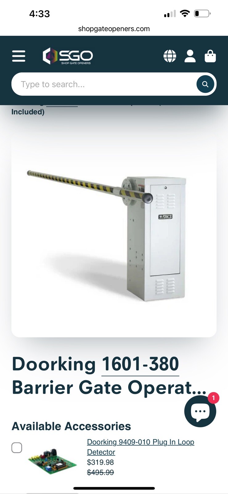 doorking 1601-380