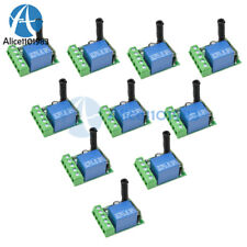 1-10PCS 433MHZ DC12V 10A 1CH Wireless Relay RF Remote Control Switch Receiver picture