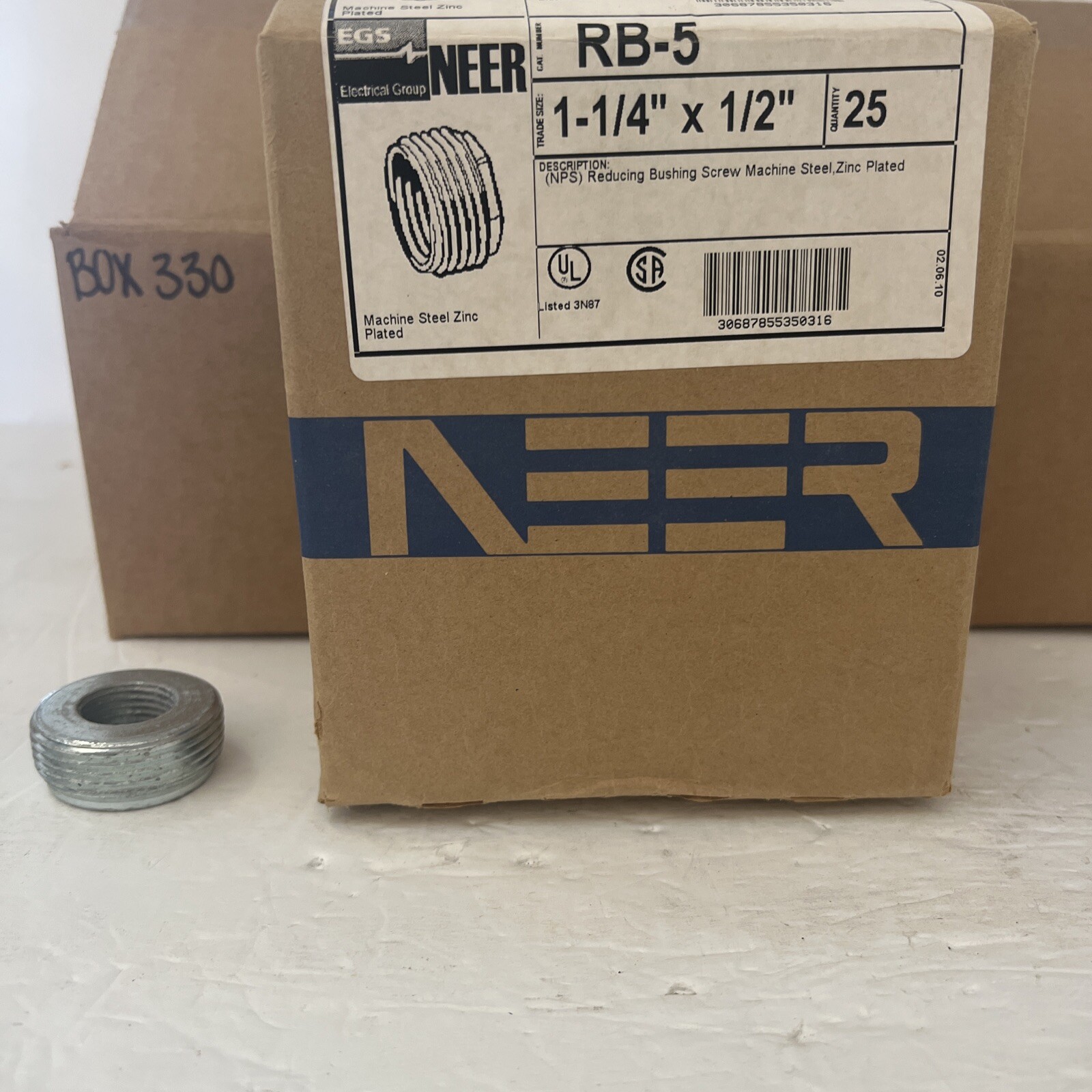 EGS NEER RB-5 1-14”x1/2” Qty In Box-25 EGS NEER RB-5 1-14”x1/2” Qty In Box-25