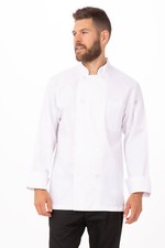 Chef Works Mens Le Mans Chef Coat (WCCW) picture