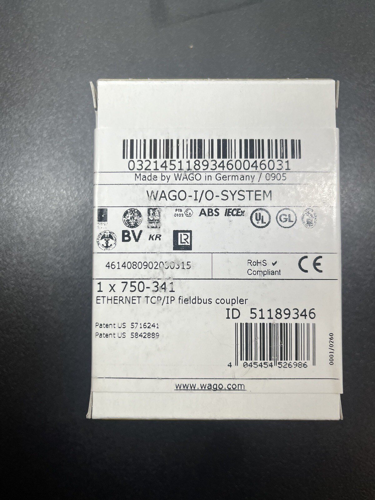 New WAGO 750-341 Fieldbus Coupler Ethernet TCP Digital & Analog Module New WAGO 750-341 Fieldbus Coupler Ethernet TCP Digital & Analog Module