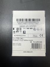 New WAGO 750-341 Fieldbus Coupler Ethernet TCP Digital & Analog Module picture