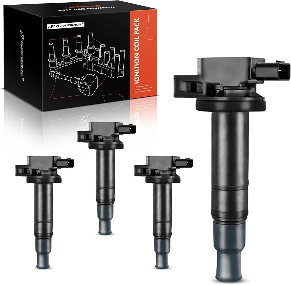 4PC Ignition Coil Packs 1.3L 1.5L Toyota Scion Echo Prius Yaris Xa Xb 2000-2019