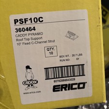 box of 10 - PSF10C caddy rooftop support, NEW picture