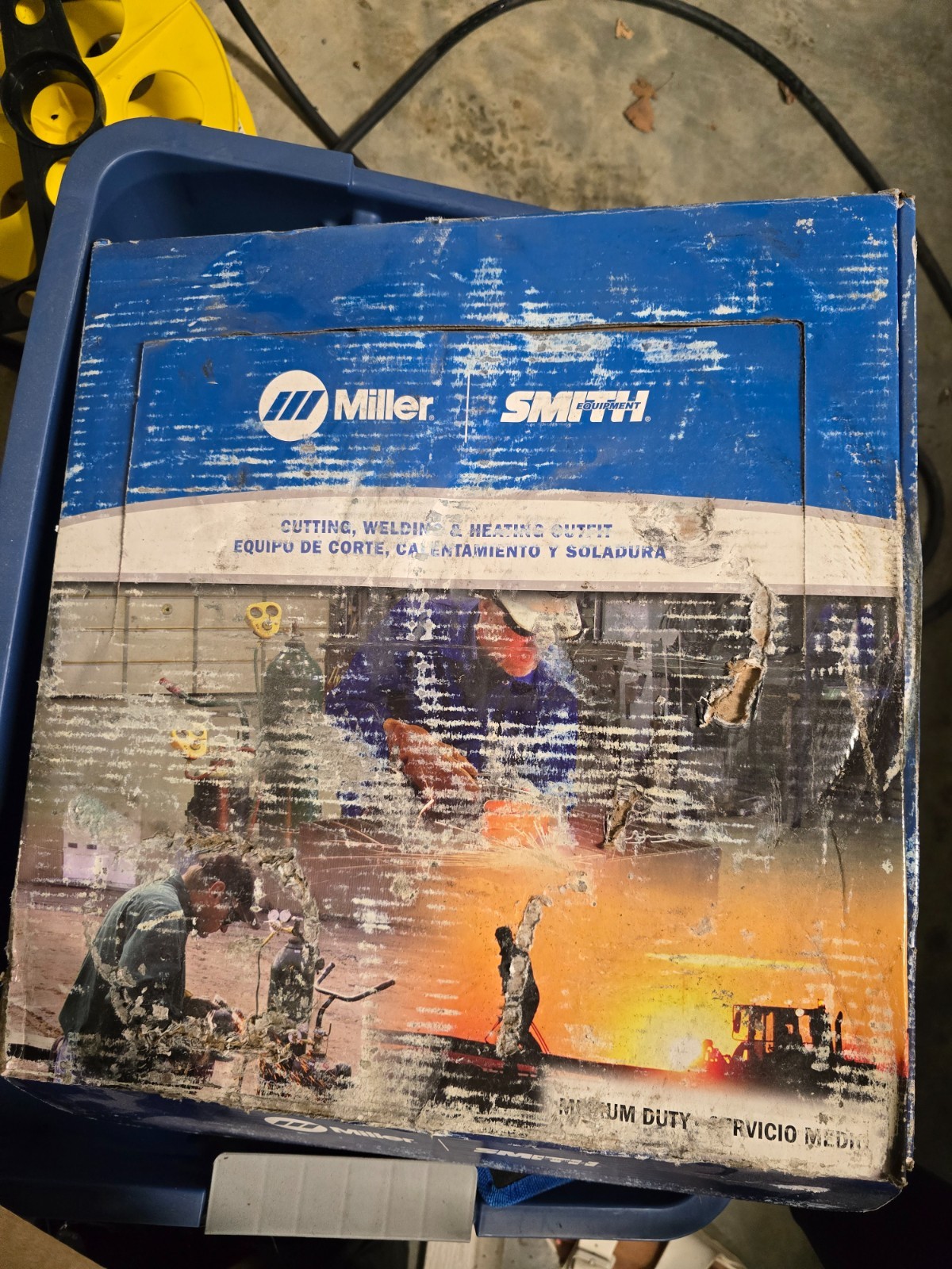 brand-new Miller/Smith oxy-fuel cutting, welding & heating outfit