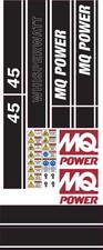 Fits Multiquip Generator WhisperWatt Decals DCA 45 KVA Replacement Sticker Set picture