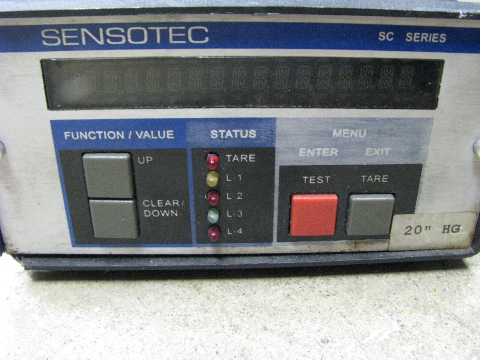 SENSOTEC Pressure Transducer Control AG300 10PSID 110volt 060-B292-03 SENSOTEC Pressure Transducer Control AG300 10PSID 110volt 060-B292-03