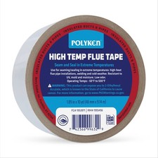 POLYKEN High Temp Flue Tape Roll (1.89 in. x 10yd) #1953971 picture