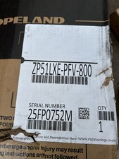 Copeland ZP51LXE-PFV-800 Hermetic Scroll Compressor R410A, 51,000BTU, 208/230Vac picture