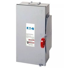 Eaton 100 Amp 24,000 Watt Outdoor Electrical Double Throw Safety Transfer Switch picture