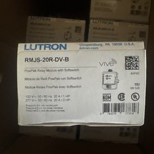 Lutron RMJS-20R-DV-B PowPak Relay Module Softswitch 20A 120/277V Commercial picture