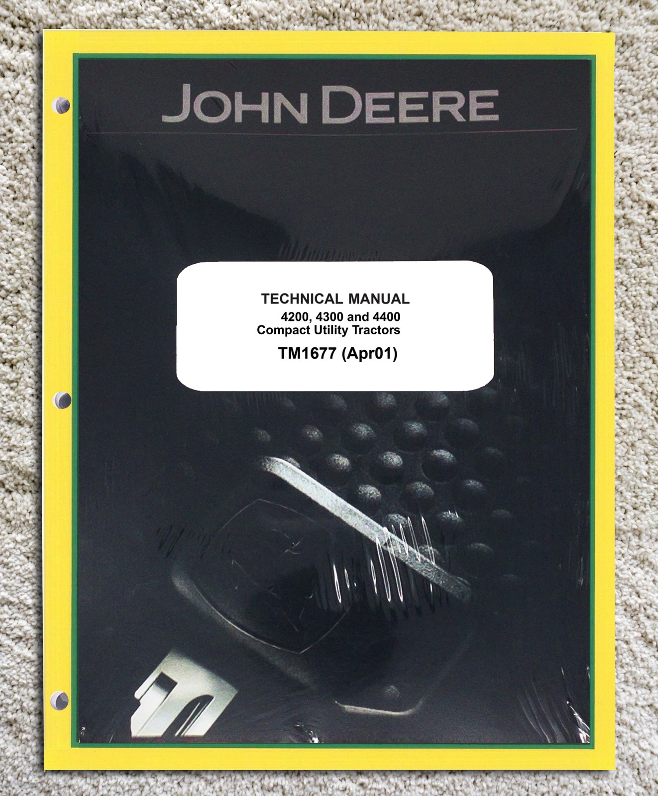 John Deere 4200. 4300, 4400 Utility Tractor Service Technical Manual - TM1677 John Deere 4200. 4300, 4400 Utility Tractor Service Technical Manual - TM1677