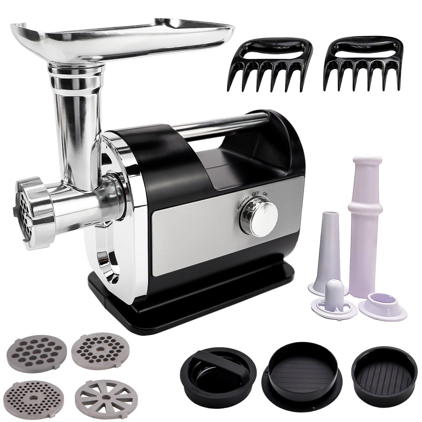 3200W Electric Meat Grinder Heavy Duty Commercial Sausage Maker Mincer Stuffer 3200W Electric Meat Grinder Heavy Duty Commercial Sausage Maker Mincer Stuffer