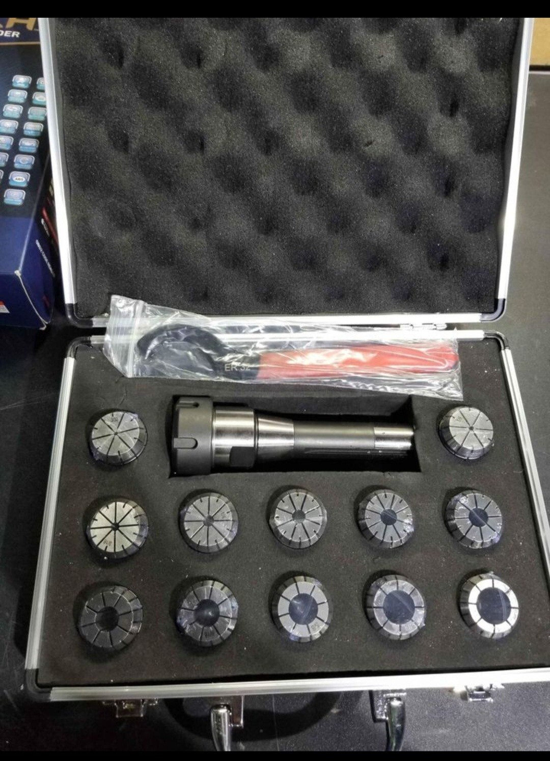 Dayton Collet Chuck Set 12pc ER32 11A471 Dayton Collet Chuck Set 12pc ER32 11A471