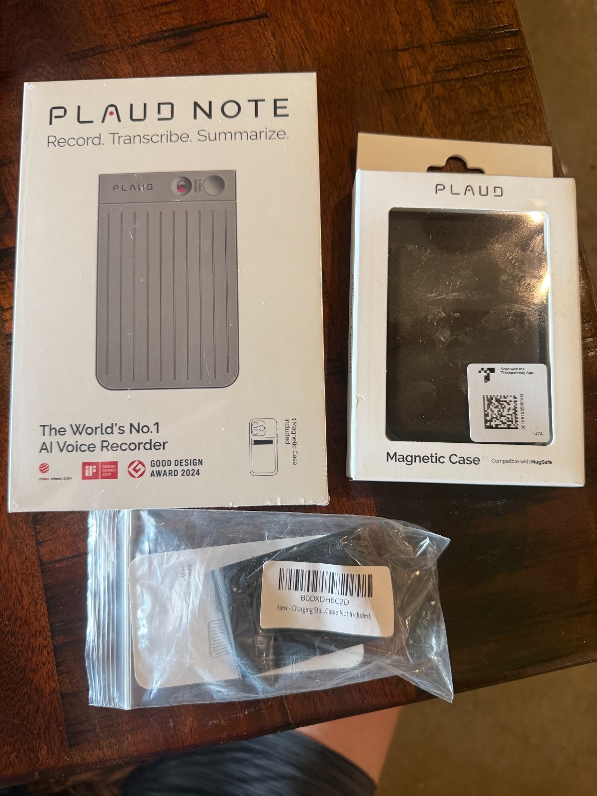 PLAUD Plaud Note Pro AI Voice Recorder, Flash Memory, Magnetic Case Ring Cable PLAUD Plaud Note Pro AI Voice Recorder, Flash Memory, Magnetic Case Ring Cable