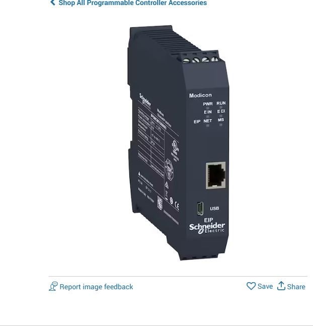Schneider Electric Modicon XPSMCMCO0000EI Ethernet IP Server Gateway
