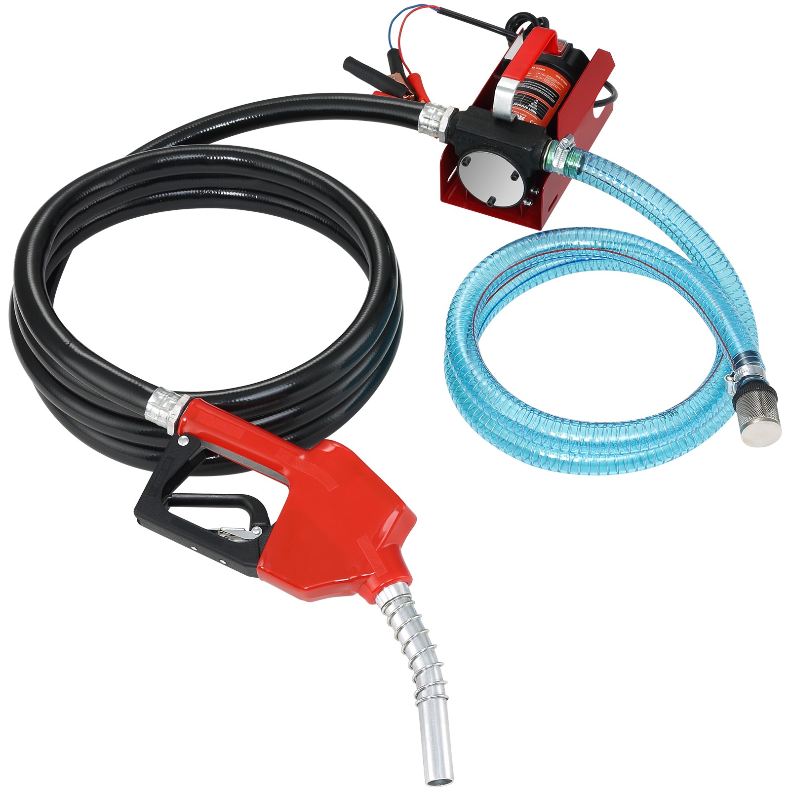 Uimoso 12V DC Electric Fuel Transfer Pump for Diesel Kerosene 10 GPM with Nozzle Uimoso 12V DC Electric Fuel Transfer Pump for Diesel Kerosene 10 GPM with Nozzle