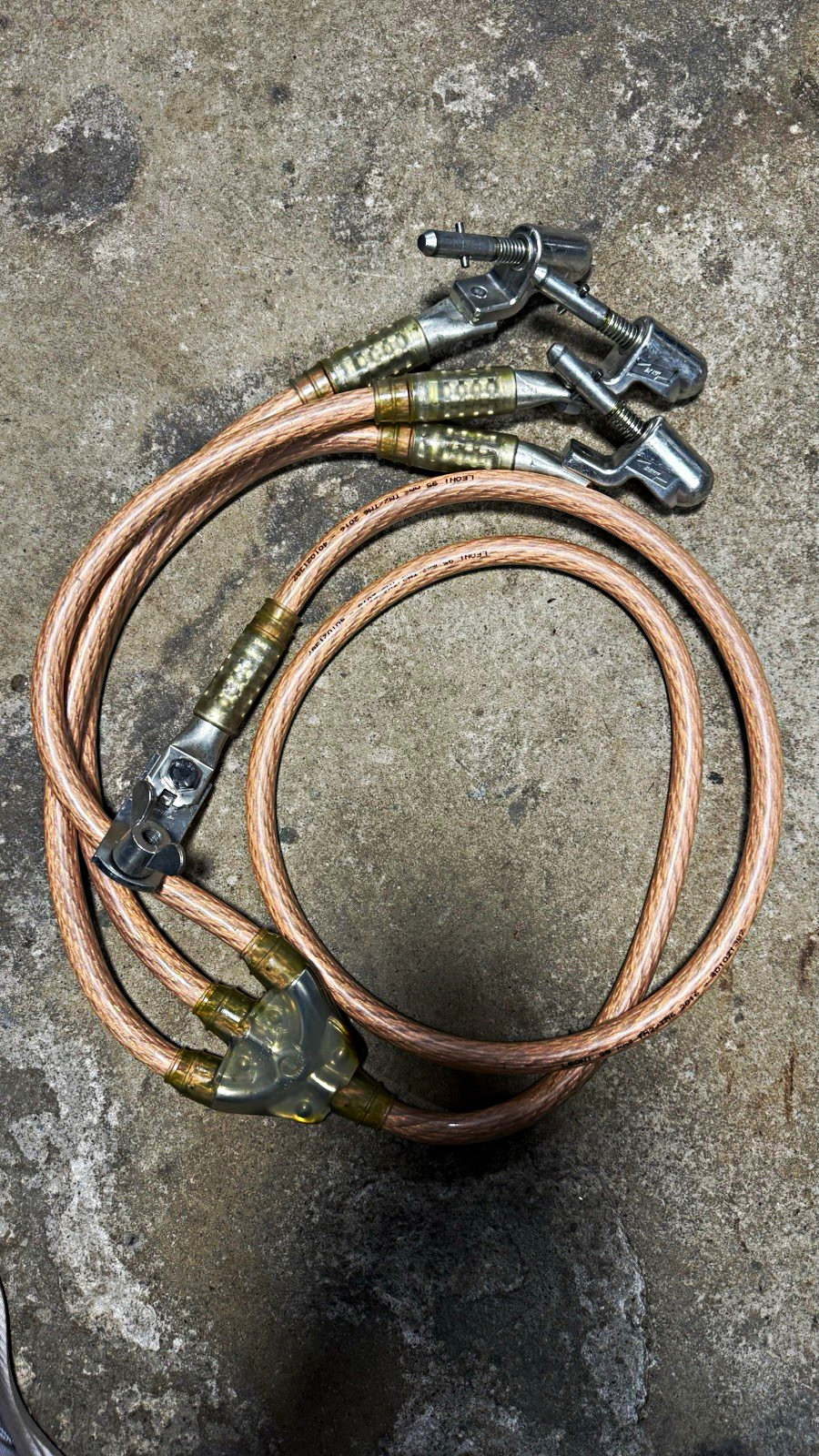 DEHN earthing/short-circuiting cable EKV3 + 1 95 G VA3926U incl. connection elements DEHN earthing/short-circuiting cable EKV3 + 1 95 G VA3926U incl. connection elements