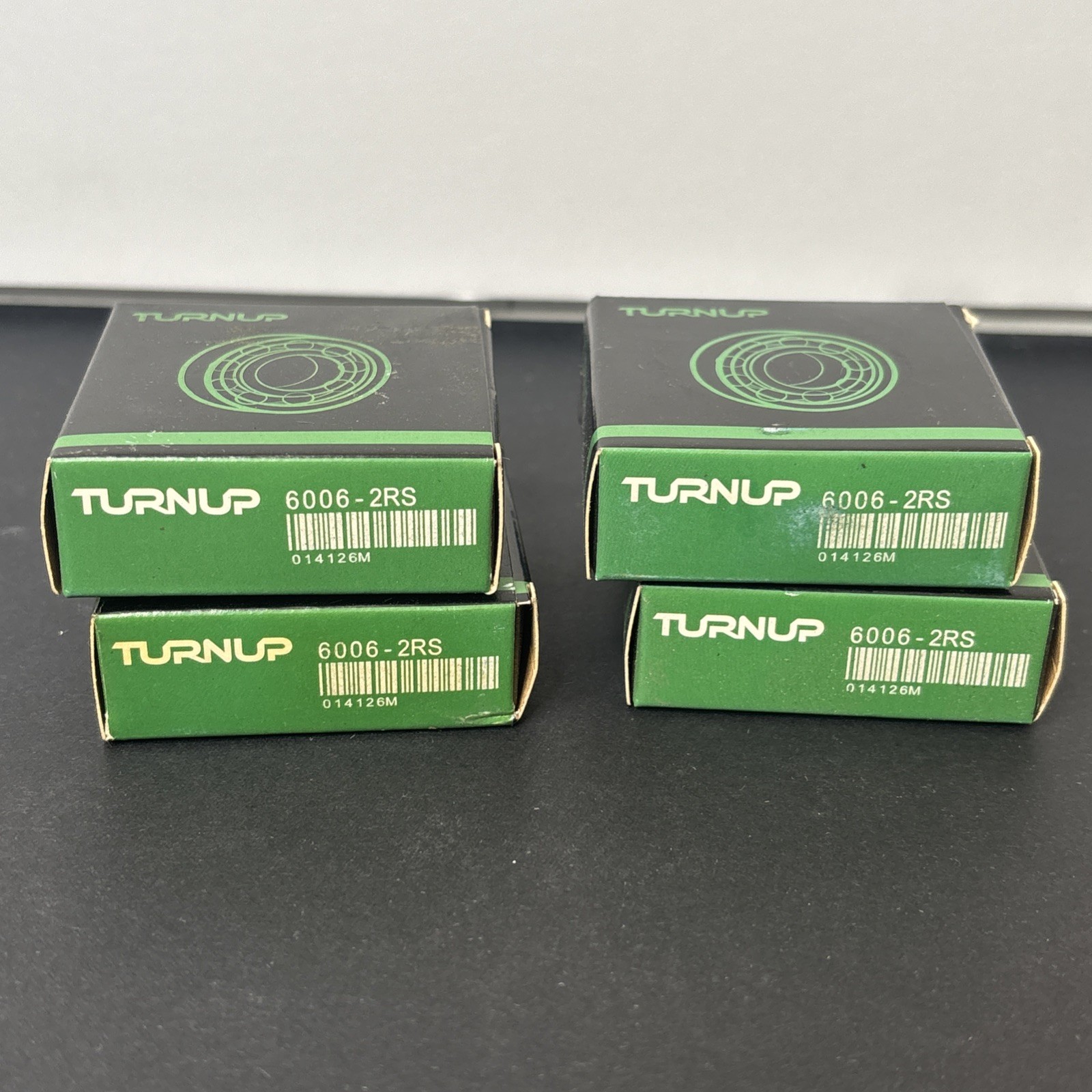 Lot Of 4 Turnup 6006-2RS Sealed Bearing NOS Lot Of 4 Turnup 6006-2RS Sealed Bearing NOS