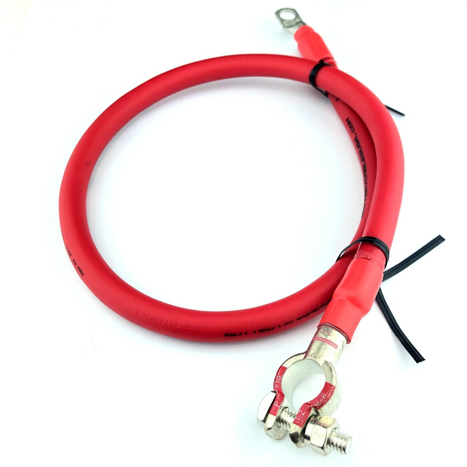 Battery Cable Positive 2 Gauge AWG Copper Custom - Car, Truck, RV, Boat, Solar Battery Cable Positive 2 Gauge AWG Copper Custom - Car, Truck, RV, Boat, Solar