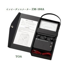 TOA Impedance Meter ZM-104A Speaker Line Impedance Tester Meter Type picture