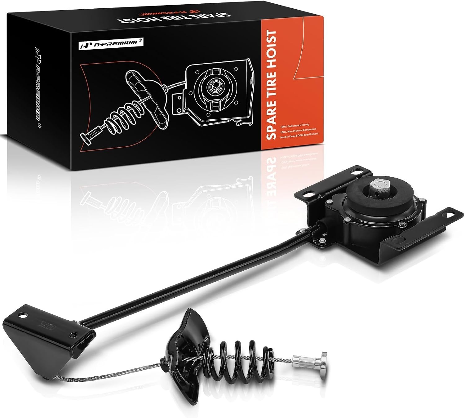 Spare Tire Hoist Winch Carrier Compatible with Toyota Model for Highlander 2010 Spare Tire Hoist Winch Carrier Compatible with Toyota Model for Highlander 2010