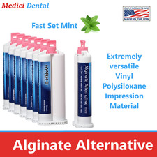 Dental Alginot Mark3 Alginate Substitute Alternative 4 or 8 x 50mL, Fast Set  picture