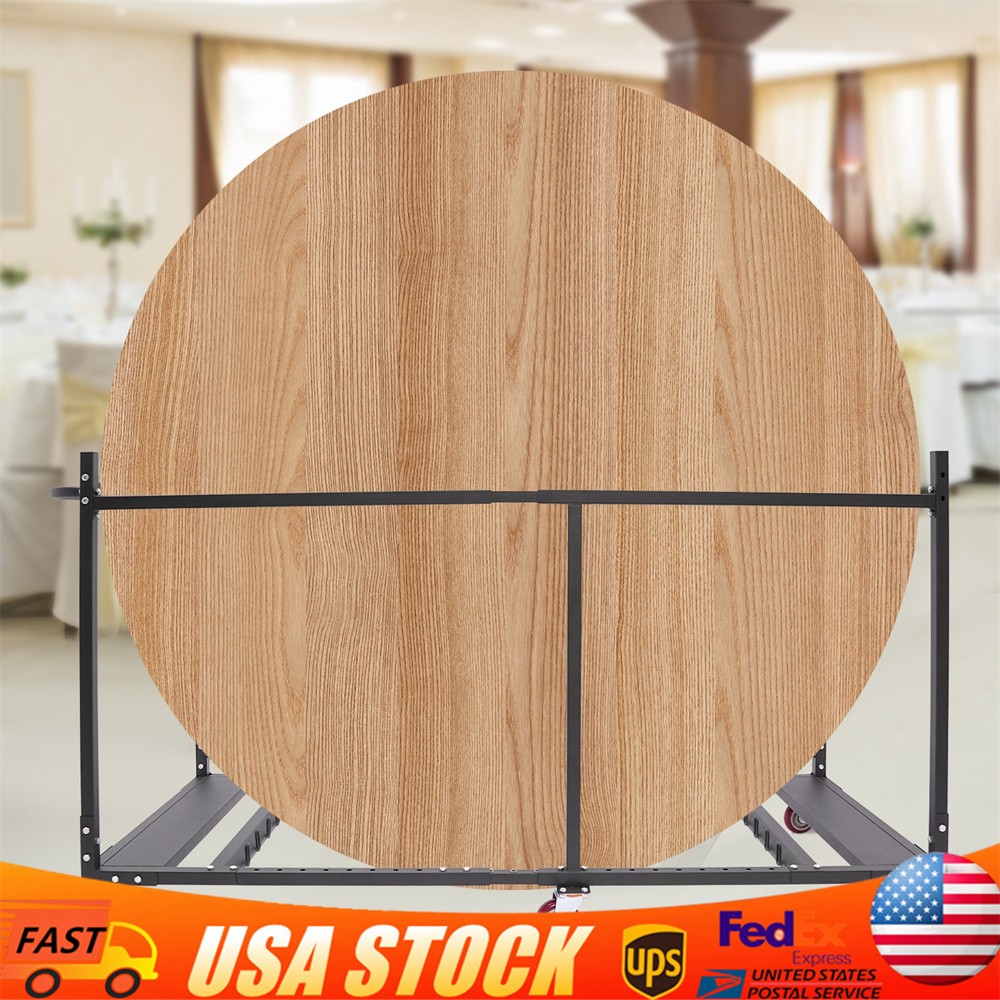 Folding Table Rack Dolly Cart Max Capacity 8 Round Table or 12 Folding Table Folding Table Rack Dolly Cart Max Capacity 8 Round Table or 12 Folding Table
