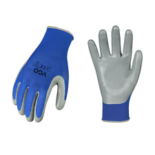 Vgo 3/5/10 Pairs Nitrile Coat Gardening Glove,Construction Work Gloves(NT2110) picture