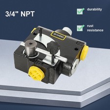 3/4” NPT 0-30 GPM Hydraulic Adjustable Variable Flow Control Valve with Relief picture