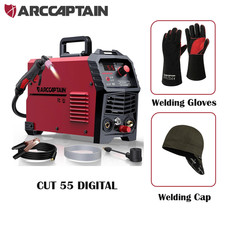 ARCCAPTAIN 55A Plasma Cutter Non-Touch Pilot Arc High-Frequency 120/240V DIGITAL picture