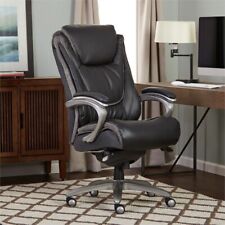 Serta Baxter Big and Tall Smart Layers Executive Office Chair Black and Gray picture