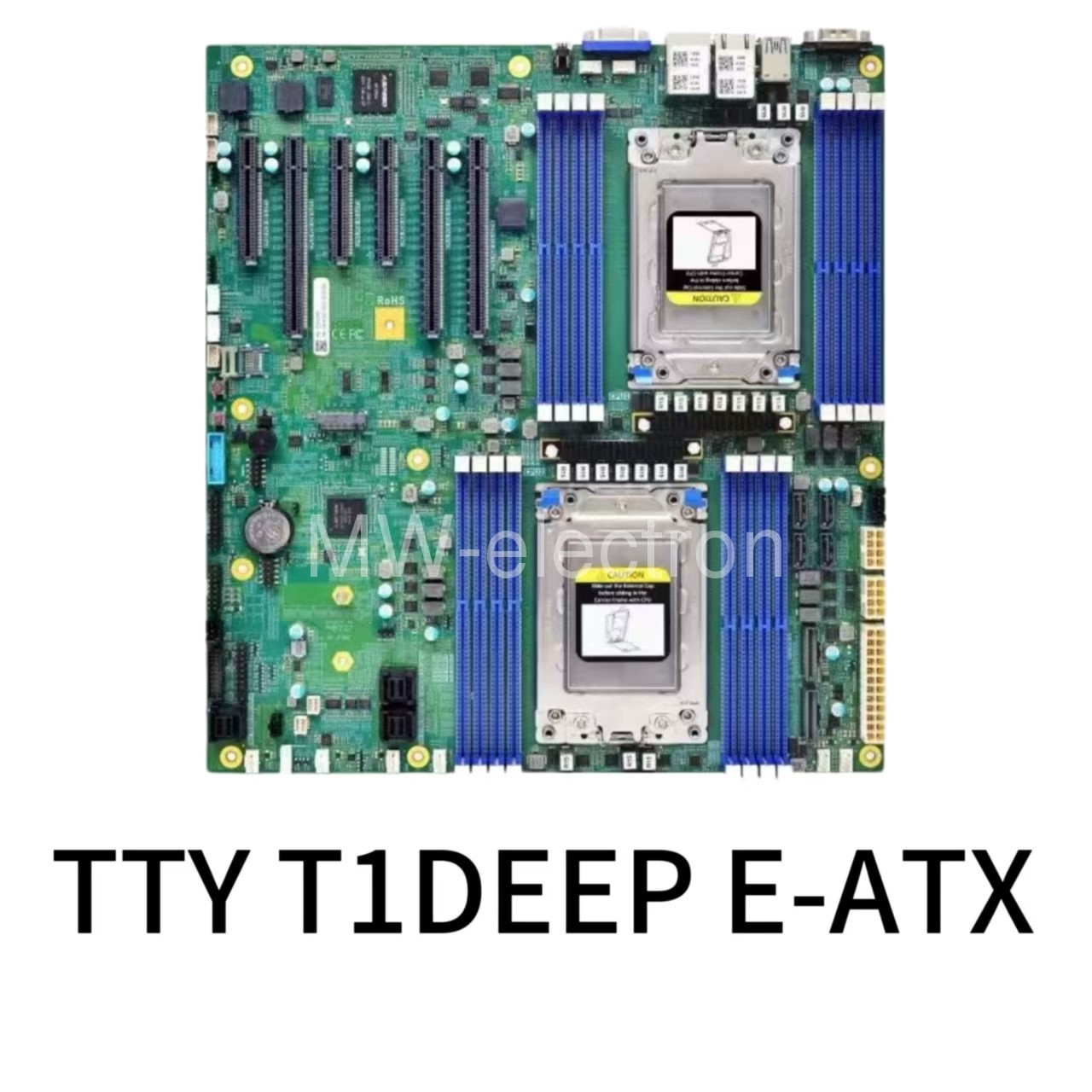 TTY T1DEEP E-ATX SP3 Motherboard Support EPYC 7002/7003 Rome/Milan CPU TTY T1DEEP E-ATX SP3 Motherboard Support EPYC 7002/7003 Rome/Milan CPU