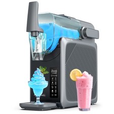 68 Oz Slushie Machine Soft Serve Ice Cream Frozen Drink Auto-Clean Family &Party picture