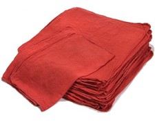 1000 Red Shop Rags Towels – 12×14 – Industrial B-Grade Cleaning Bulk Towels picture