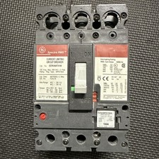 GE SEPA36AT0100 Molded Case Circuit Breaker, 100 A, 600V AC, 3 Pole picture