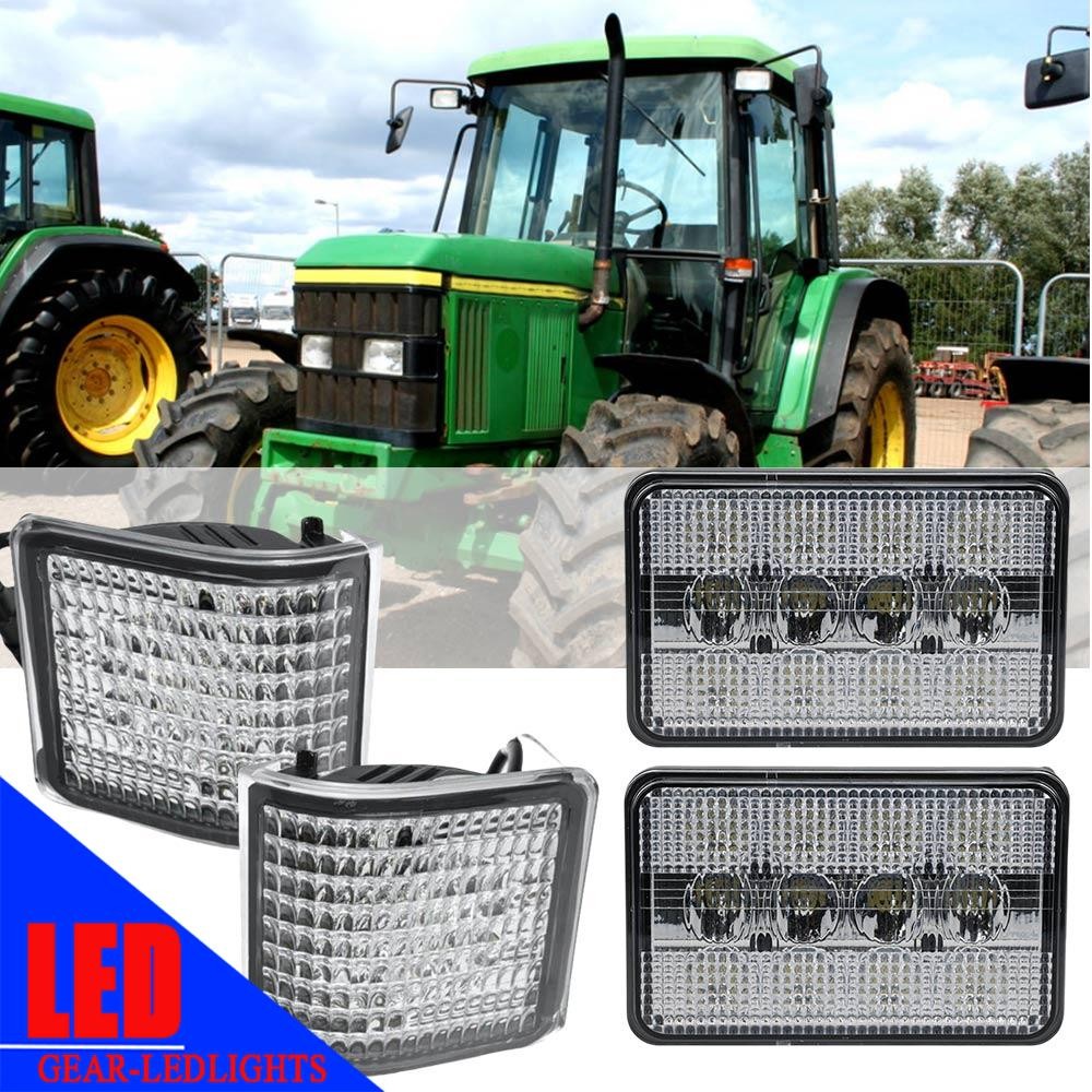 LED Corner Lights kit For John Deere 6110L 6200L 6210L 6300L 6310L 6400LTractor