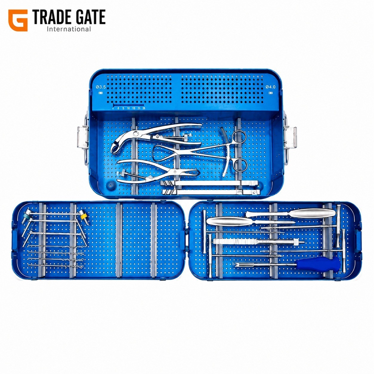Small Fragment 3.5-4.0mm Complete Instrument Set of Orthopedic Instruments Small Fragment 3.5-4.0mm Complete Instrument Set of Orthopedic Instruments