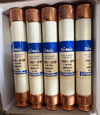 Mersen Tri-onic TRS1-8/10R 1.8A 600V Time-Delay HRC Fuse Cartridge 10PK picture