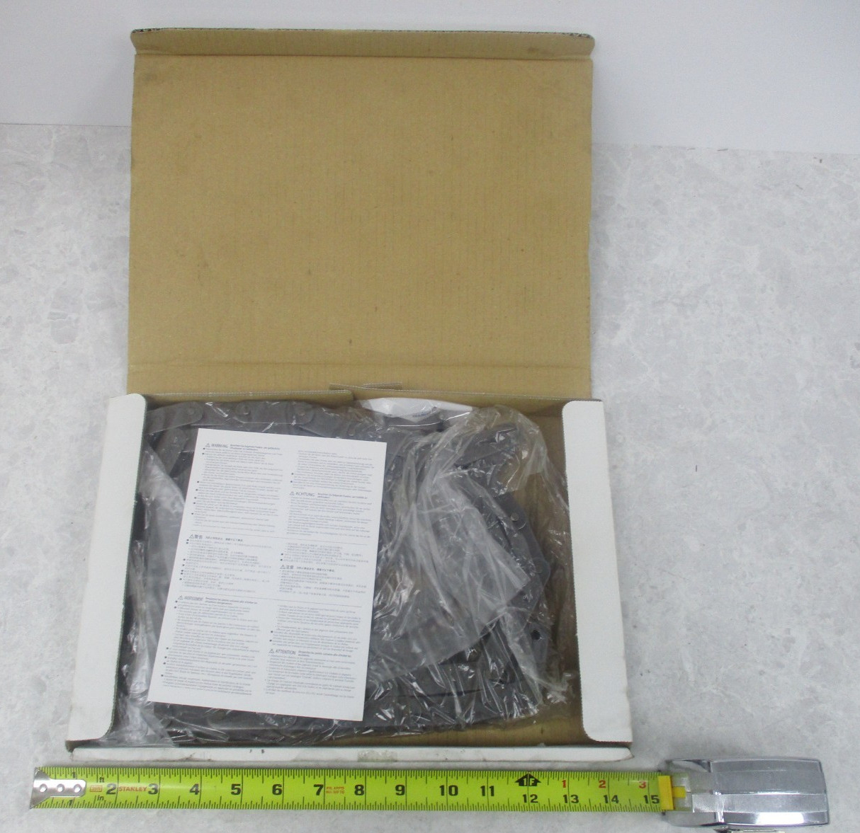 TSUBAKI RF2060S-U CONVEYOR ROLLER CHAIN 10-FT 1-1/2\