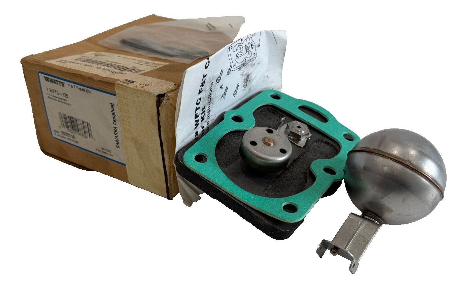 NEW WATTS WFTC-125 STEAM TRAP COVER ASSEMBLY WFTC125 NEW WATTS WFTC-125 STEAM TRAP COVER ASSEMBLY WFTC125