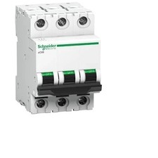 Set of 4 Schneider Electric MCB Acti9 xC60 3P C curve 20A 10000A - A9N3P20CGN picture