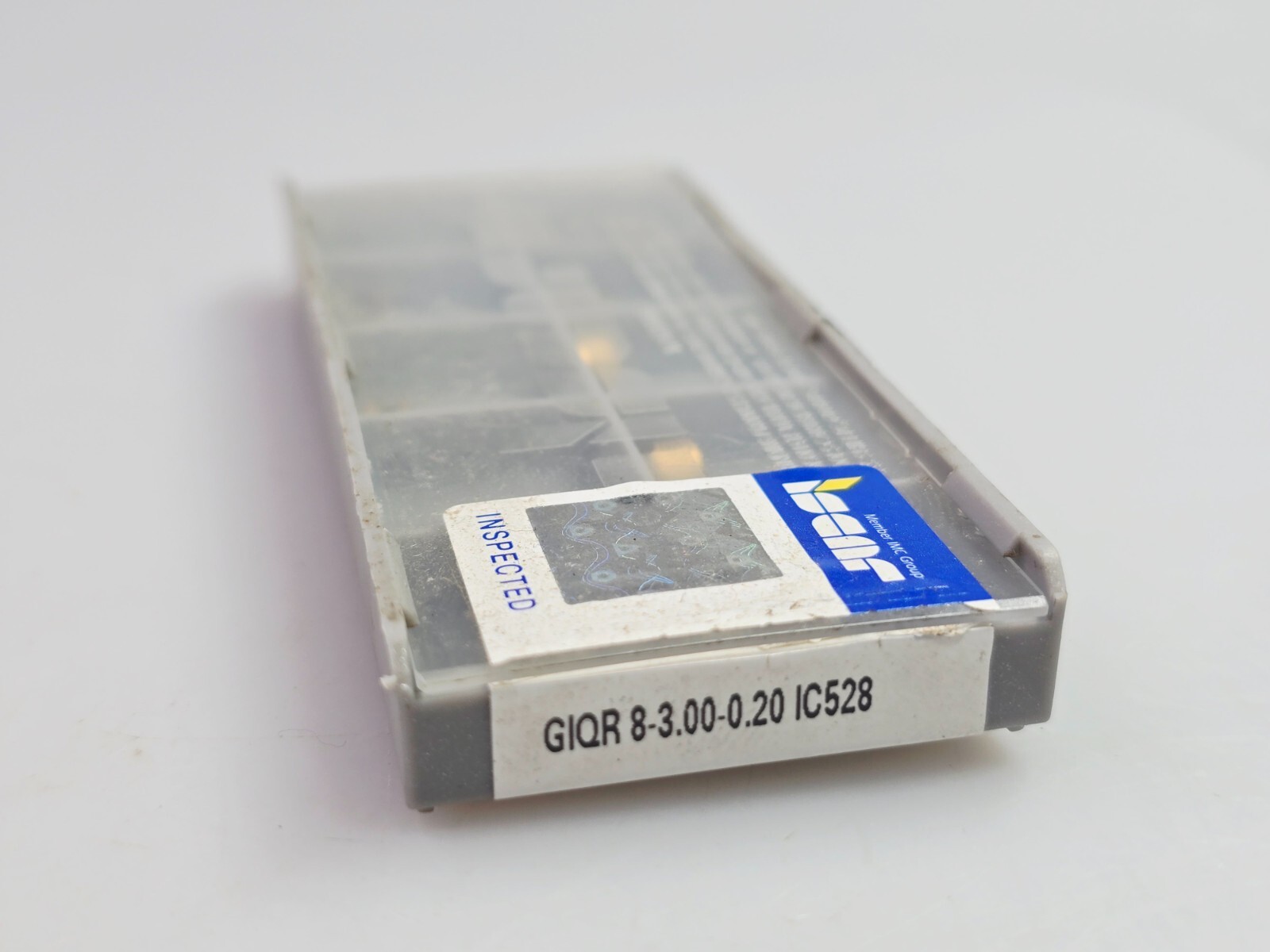 Iscar GIQR 8-3.00-0.20 IC528 Grooving Turning Carbide Inserts (Box of 7) Iscar GIQR 8-3.00-0.20 IC528 Grooving Turning Carbide Inserts (Box of 7)