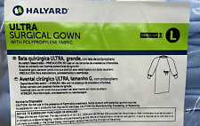 *12-Piece* Halyard Ultra Surgical Gown AAMI Level 3, Size: Large, Blue 74115 picture
