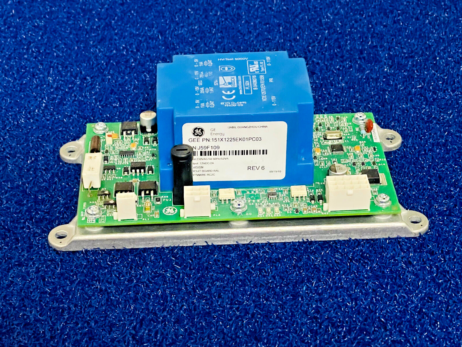 GE Energy 151X1225EK01PC03 Charger Card Circuit Board Assembly GE Energy 151X1225EK01PC03 Charger Card Circuit Board Assembly