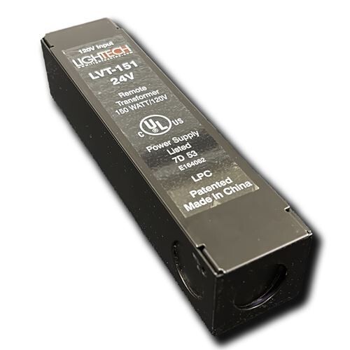 Lightech LVT-151 150W Electronic Transformer 120V Input to 24V Output Lightech LVT-151 150W Electronic Transformer 120V Input to 24V Output