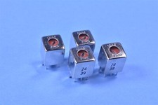 4 CEC Red Adjustable Oscillator Coil RF IF Transformer Vintage Radio 455kHz picture
