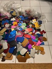 Huge Lot Of Blank Metal Tags Dog ID Crafts Engraving Keychains ￼ picture