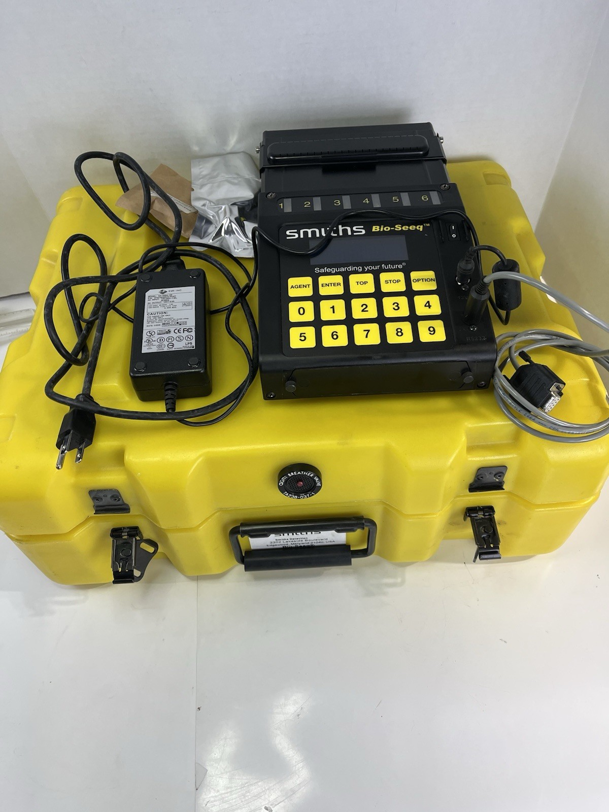 Smiths Bio-Seeq PCR Biological Agent Detector Identifier CAGEE23667 USA FL* Smiths Bio-Seeq PCR Biological Agent Detector Identifier CAGEE23667 USA FL*