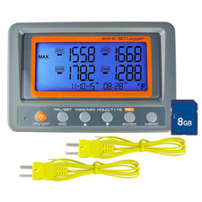 4-Channel Thermocouple Data Logger -328~2498°F Thermocouple Thermometer, Tempera picture
